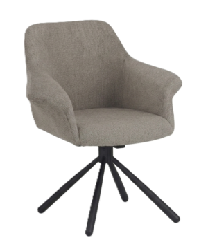 Обеденный стул Pari/Odessa 620-Swivel Conic KD, темно-серый
