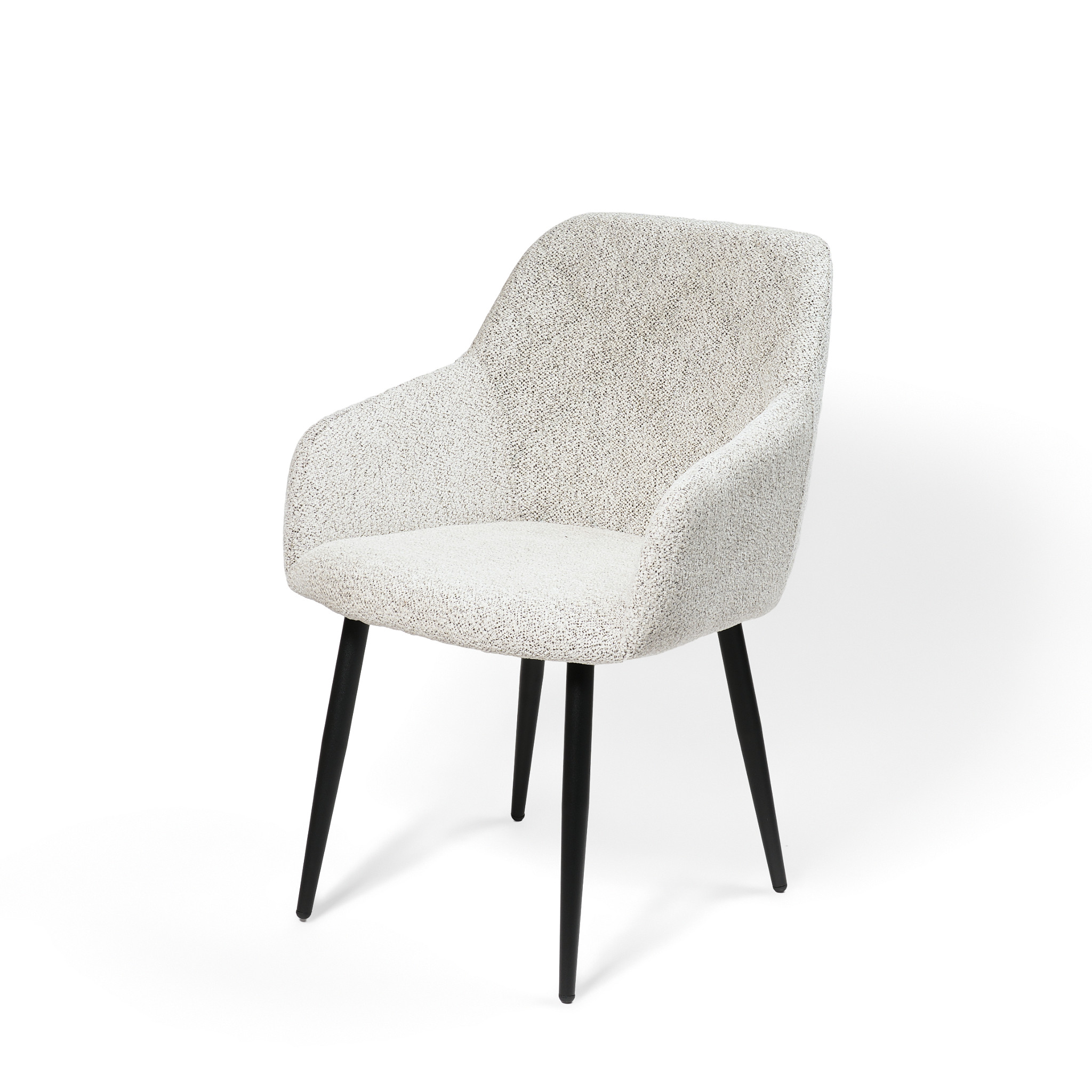 Обеденный стул Rarra/Odessa 600-Conic KD, светло-серый - Изображение 5