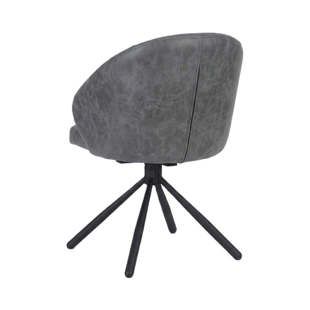 Обеденный стул Patya/Uras 12-Swivel Conic KD, Серый - Изображение 2