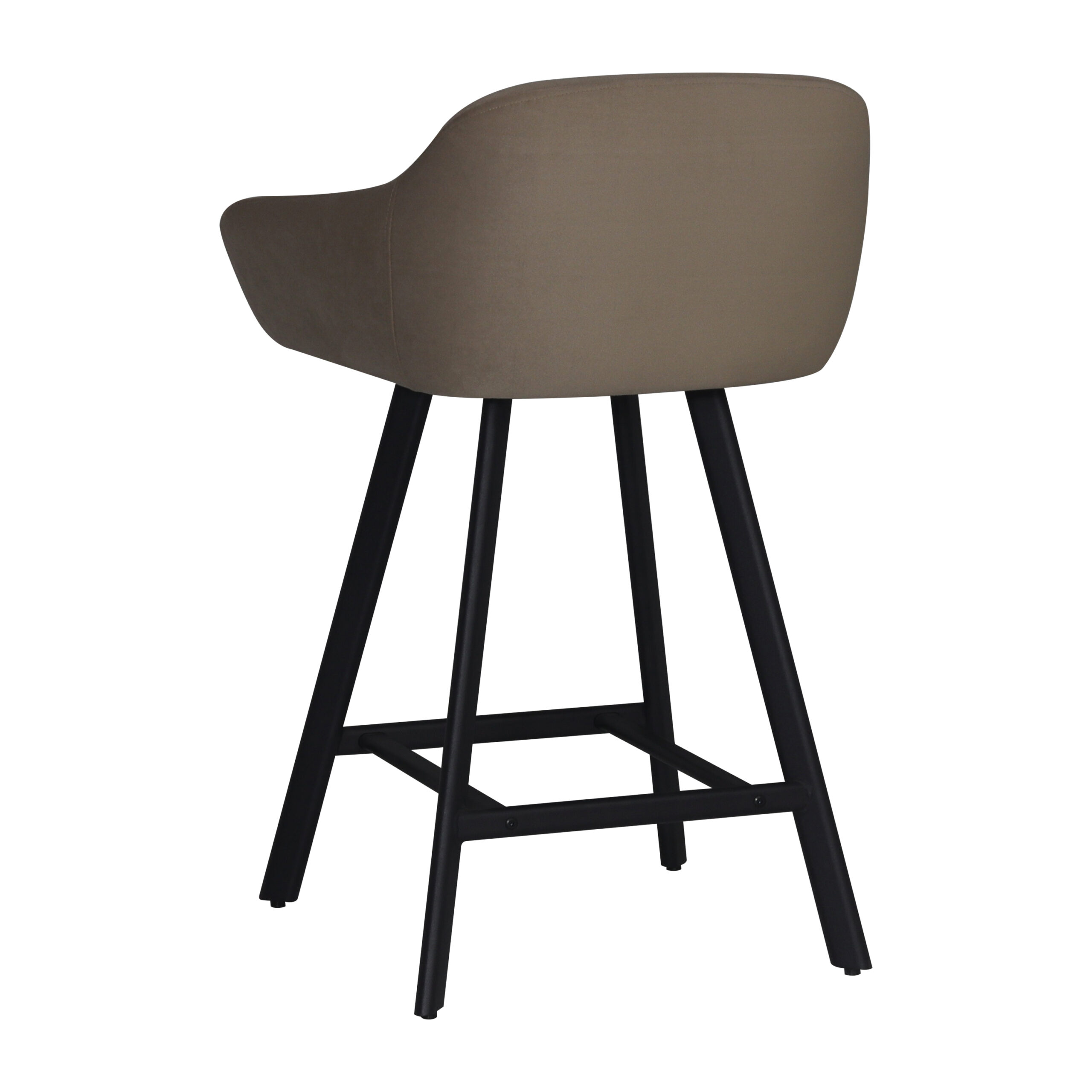 Полубарный стул Mey / Anka 06 (Stool 65), коричнево-серый - Изображение 2