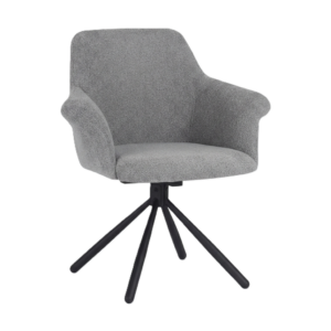 Обеденный стул Pari/Anka 04-Swivel Conic KD, Светло-серый