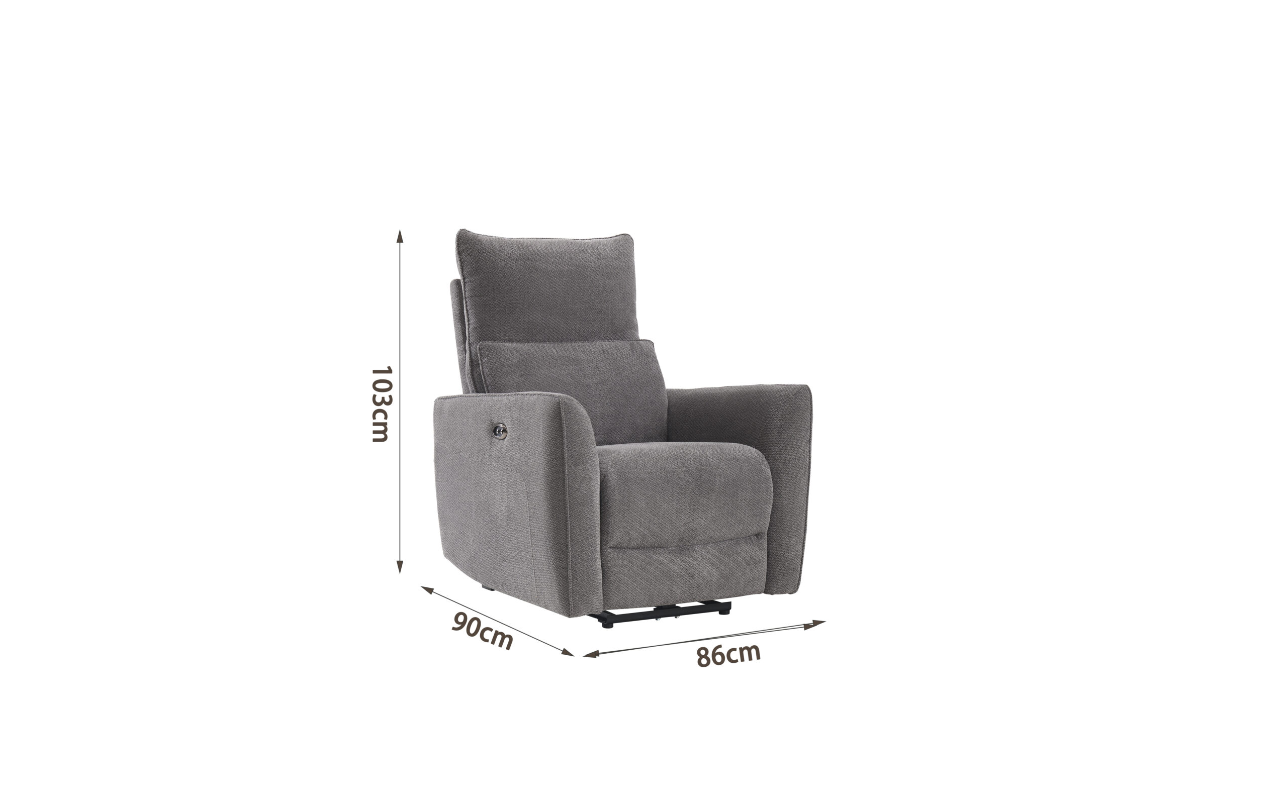 Полубарный стул Mey / Coco 5 (Stool 65), Коричневый - Изображение 5